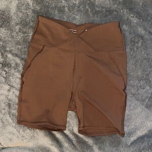 RSQ Women's light brown Bike Shorts